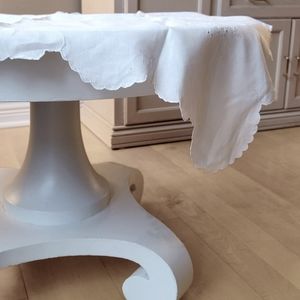 Vintage linen table cloth